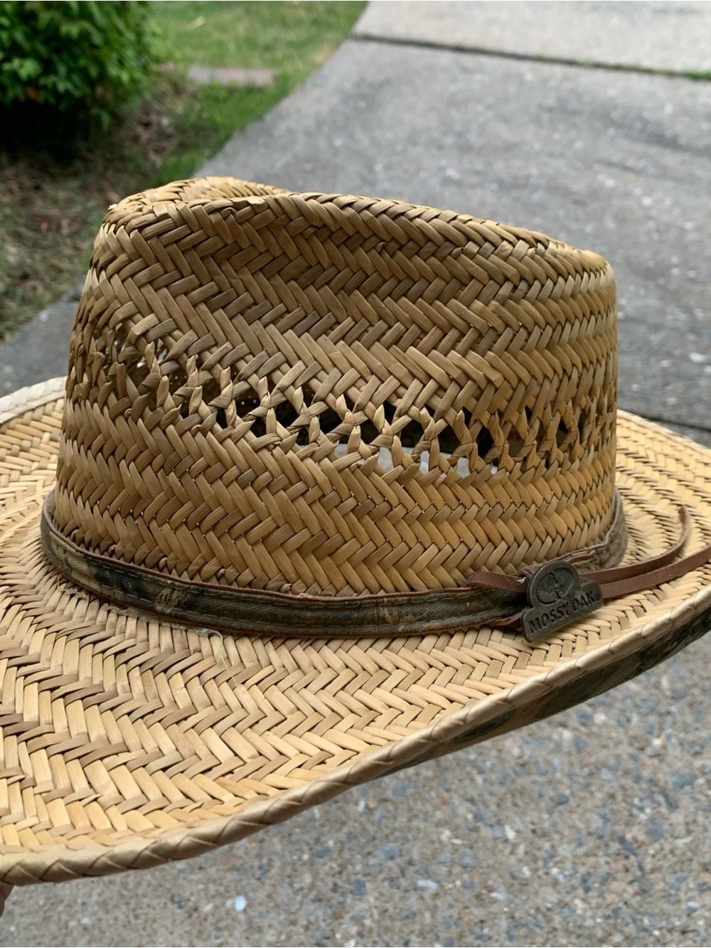 Mossy Oak Straw Camo Hat